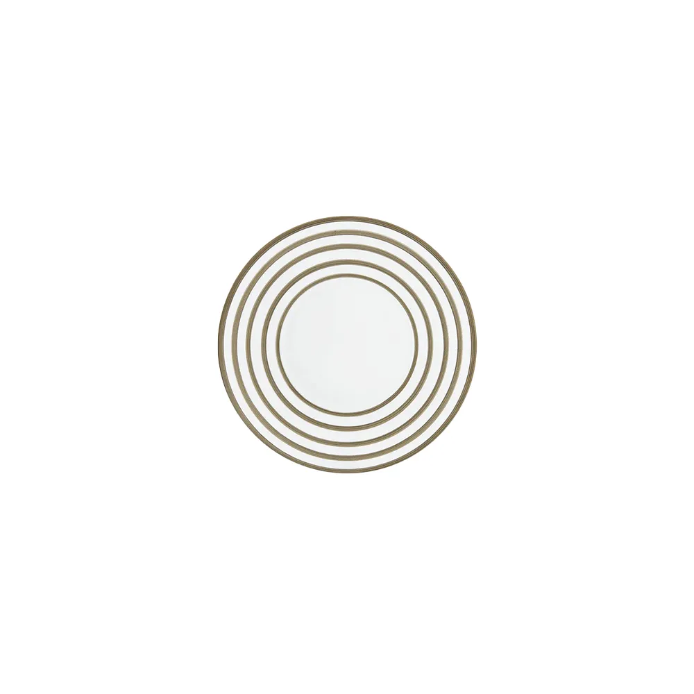 Striped Hemisphere Bread Plate