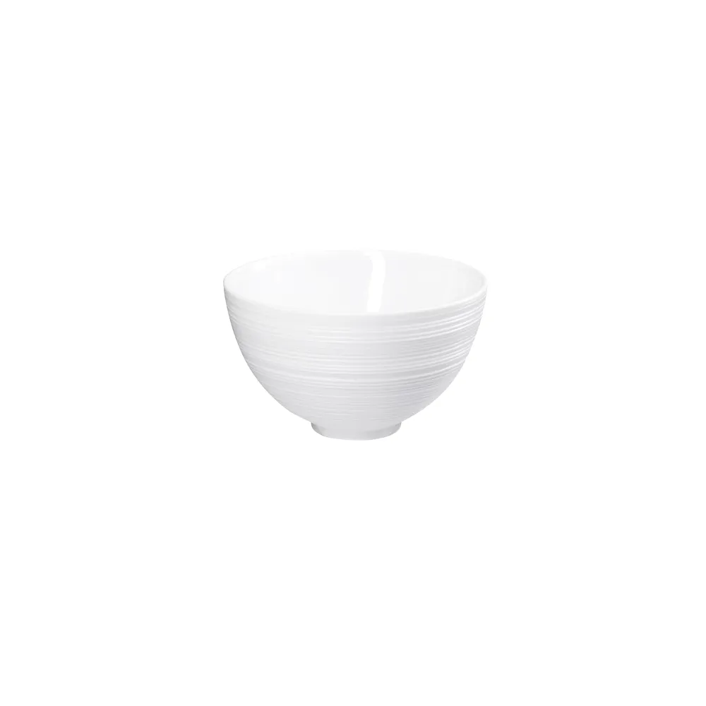 Satin White Hemisphere Rice Bowl