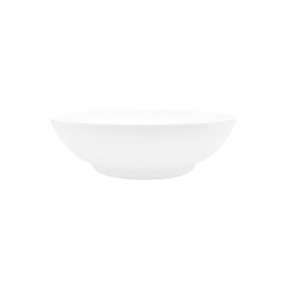GM Hemisphere Salad Bowl, Satin White